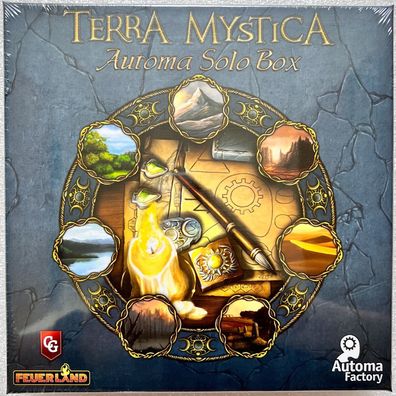 Terra Mystica Automa Solo Box Feuerland Strategiespiel Kennerspiel Fantasy Engl