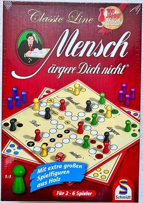 Mensch ärgere Dich nicht Classic Line Würfelspiel Familienspiel Brettspiel 49085