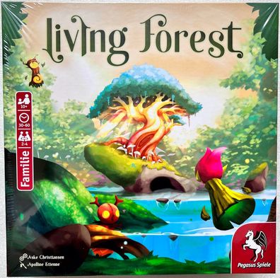 Living Forest Pegasus Spiele Familienspiel Sammelspiel Legespiel Fantasyspiel