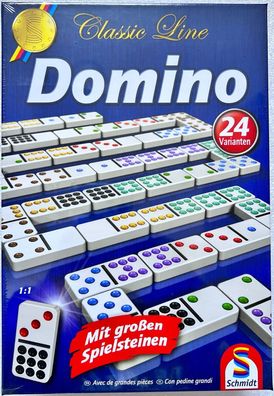 Domino Classic Line Schmidt Partyspiel Familienspiel Legespiel Kinderspiel 49207