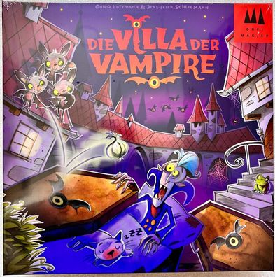 Die Villa der Vampire Drei Magier Schmidt Spiel Familienspiel Kinderspiel 40891