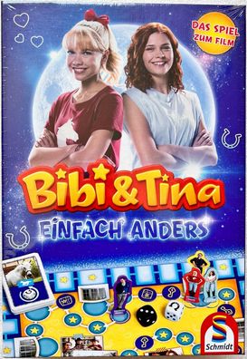 Bibi & Tina Einfach anders Spiel zum Film Schmidt Kinderspiel Brettspiel 40628