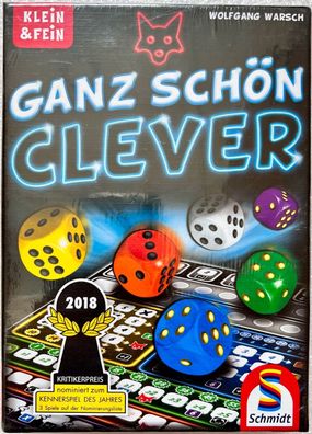 Ganz schön clever! Schmidt Spiele Würfelspiel Roll & Write Familienspiel 49340