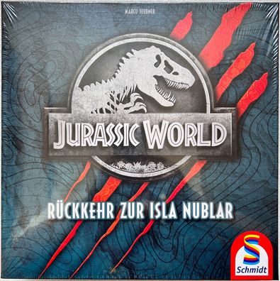 Jurassic World Rückkehr zur Isla Nublar Schmidt Brettspiel Familienspiel 49389