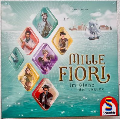 Mille Fiori Schmidt Strategiespiel Brettspiel Familienspiel Kennerspiel 49400