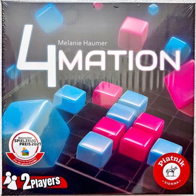 4Mation Piatnik Familienspiel Brettspiel Legespiel Duellspiel Würfelspiel