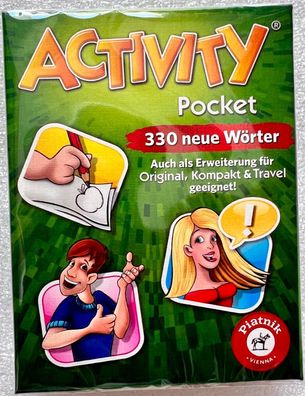 Activity Pocket Piatnik Familienspiel Pantomime Partyspiel Brettspiel Wortspiel