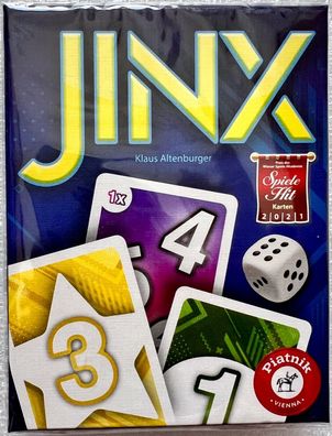 Jinx Piatnik Familienspiel Würfelspiel Kinderspiel Kartenspiel Glücksspiel Stich