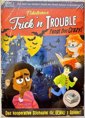 Trickn Trouble Fangt Doc Crazy Frosted Game Kartenspiel Familienspiel Stichspiel