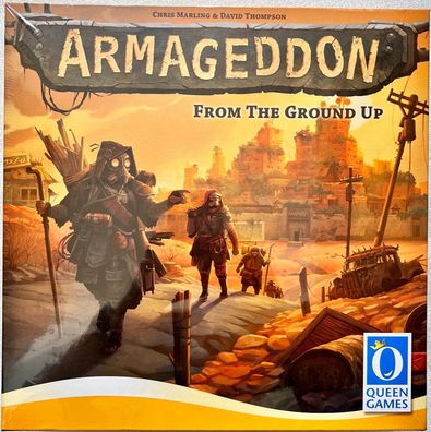 Armageddon Queen Games Familienspiel Legespiel Brettspiel Strategiespiel