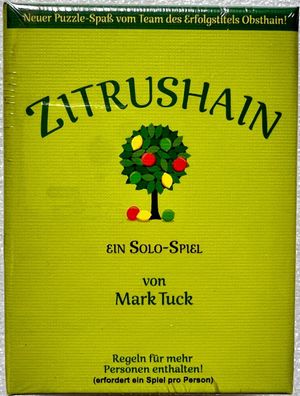 Zitrushain Board Game Circus Kennerspiel Familienspiel Legespiel Würfelspiel