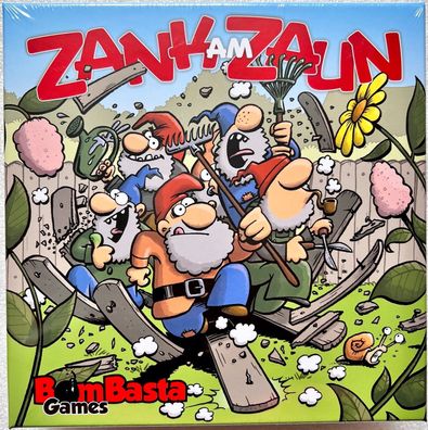 Zank am Zaun Bombasta Games Strategiespiel Kartenspiel Legespiel Familienspiel