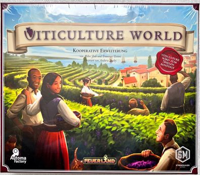 Viticulture World Feuerland Spiele Brettspiel Strategiespiel Kennerspiel Familie