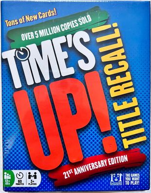 Times Up! Title Recall! R&R Games Kennerspiel Partyspiel Kartenspiel Familie