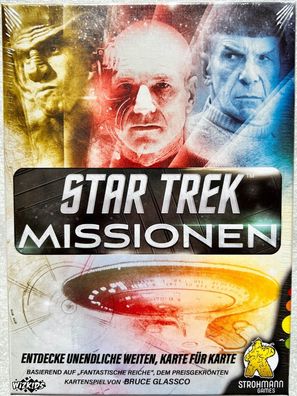 Star Trek Missionen Strohmann Games Strategiespiel Kennerspiel Kartenspiel