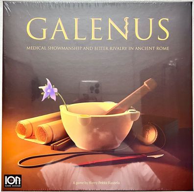 Galenus Ion Game Design Kennerspiel Brettspiel Historienspiel Strategiespiel