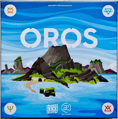 Oros Board Game Circus Brettspiel Familienspiel Kennerspiel Legespiel Strategie