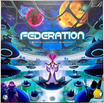 Federation Strohmann Games Expertenspiel Brettspiel Strategiespiel Fantasyspiel