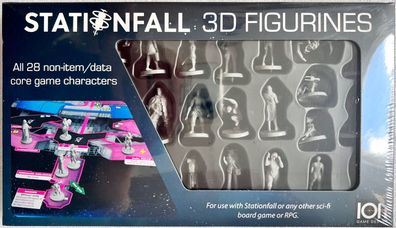 Stationfall 3D Minis Erweiterung Ion Game Design Kennerspiel Brettspiel