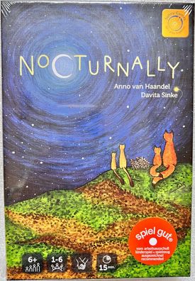Nocturnally Sunny Games Familienspiel Brettspiel Lernspiel Kinderspiel Legespiel