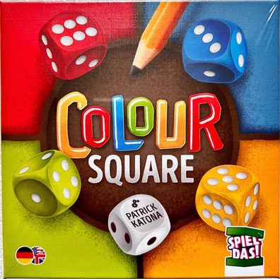 Colour Square Spiel Das! Familienspiel Lernspiel Glücksspiel Würfelspiel Rechnen