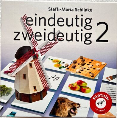 Eindeutig Zweideutig 2 Piatnik Familienspiel Memospiel Kinderspiel Legespiel