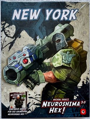 Neuroshima Hex 3.0 New York Portal Games Brettspiel Kennerspiel Legespiel Neu