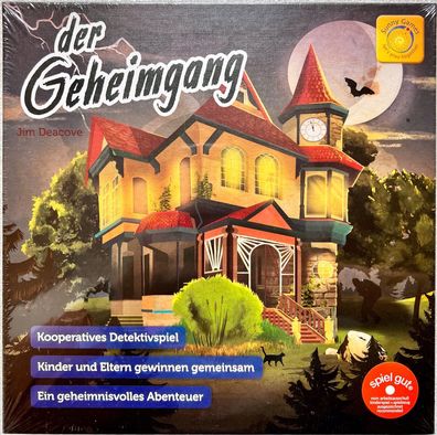 Der Geheimgang Sunny Games Familienspiel Brettspiel Detektivspiel Kinderspiel