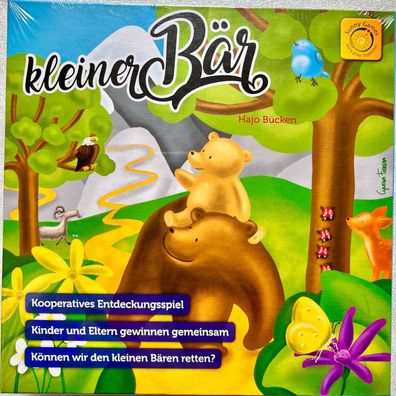 Kleiner Bär Sunny Games Familienspiel Brettspiel Kooperativ Legespiel Kinder