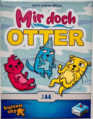 Mir doch Otter Frosted Games Familienspiel Kartenspiel Strategiespiel Reisespiel