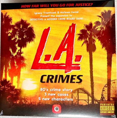 Detective L.A. Crimes Game Portal Games Brettspiel Kennerspiel Logikspiel EN