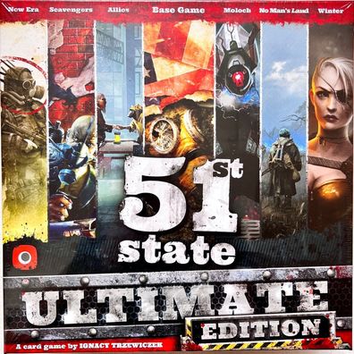 51st State: Ultimate Edition Portal Games Brettspiel Kennerspiel Englisch SciFi