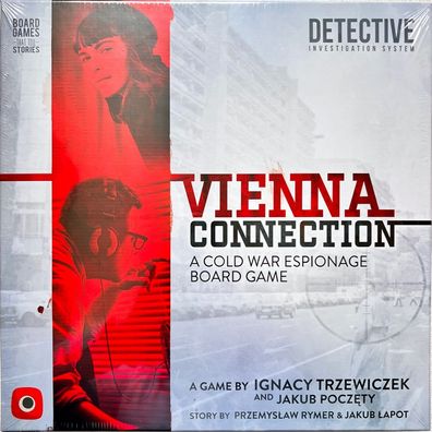 Vienna Connection Portal Games Kennerspiel Krimi Brettspiel Strategiespiel EN