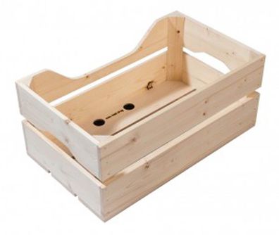 Racktime Holzbox "Woodpacker" Echtholz, Volumen: 2 Farbe: natur