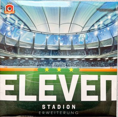 Eleven Stadion Portal Games Brettspiel Familienspiel Strategiespiel Sportspiel