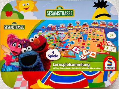 Sesamstrasse Lernspielsammlung Schmidt Spiele Familienspiel Kinderspiel 40640