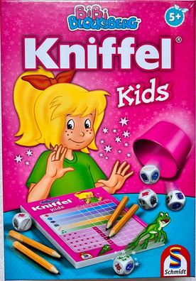 Bibi Blocksberg Kniffel Kids Schmidt Würfelspiel Familienspiel Kinderspiel 40641