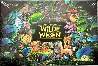 Wilde Wesen Wonderbow Games Kartenspiel Kinderspiel Familienspiel Satirespiel