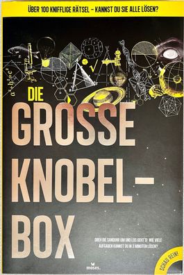 Die große Knobelbox Moses Rätselspiel Partyspiel Lernspiel Puzzlespiel 92113