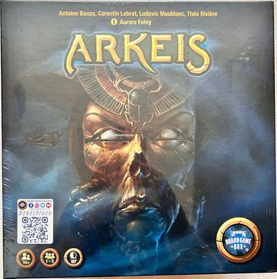 Arkeis Board Game Box Brettspiel Familienspiel Miniaturspiel Kooperatives Spiel