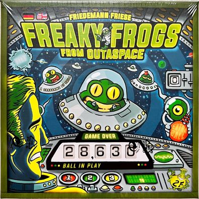 Freaky Frogs From Outaspace 2F-Spiele Solitärspiel Kartenspiel Kennerspiel