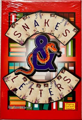 Snakes & Letters Flying Carpet Games Familienspiel Kartenspiel Kinderspiel