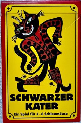 Schwarzer Kater Steffen Spiele Lernspiel Familienspiel Kartenspiel Kinderspiel