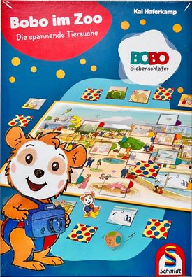 Bobo im Zoo Bobo Siebenschläfer Schmidt Spiele Familienspiel Kinderspiel 40648