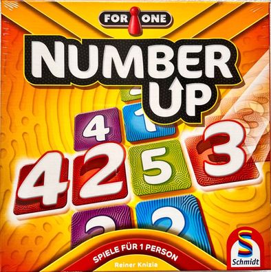 For One Number UP Schmidt Spiele Familienspiel Solitärspiel Kartenspiel 49433