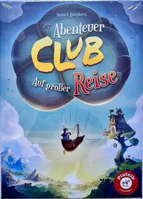 Der Abenteuer Club Auf großer Reise Piatnik Familienspiel Brettspiel Kartenspiel