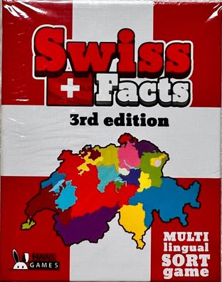 Swiss Facts 3nd Edition Haas Games Kartenspiel Familienspiel Lernspiel Quizspiel