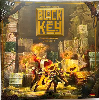 Block and Key Skellig Games Brettspiel Kennerspiel Familienspiel Fantasyspiel