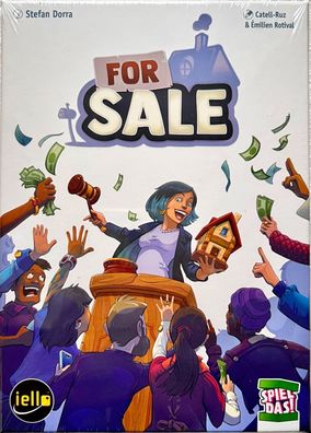 For Sale Spiel Das! Kinderspiel Kartenspiel Partyspiel Familienspiel Bluffen