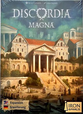 Discordia Magna Irongames Kennerspiel Brettspiel Strategiespiel Familienspiel